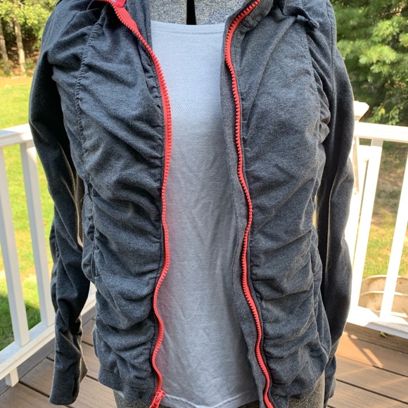 Active Ruched Zip-Up - Picture 3 of 3